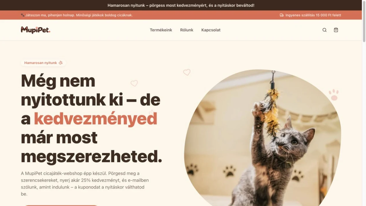 MupiPet live website homepage